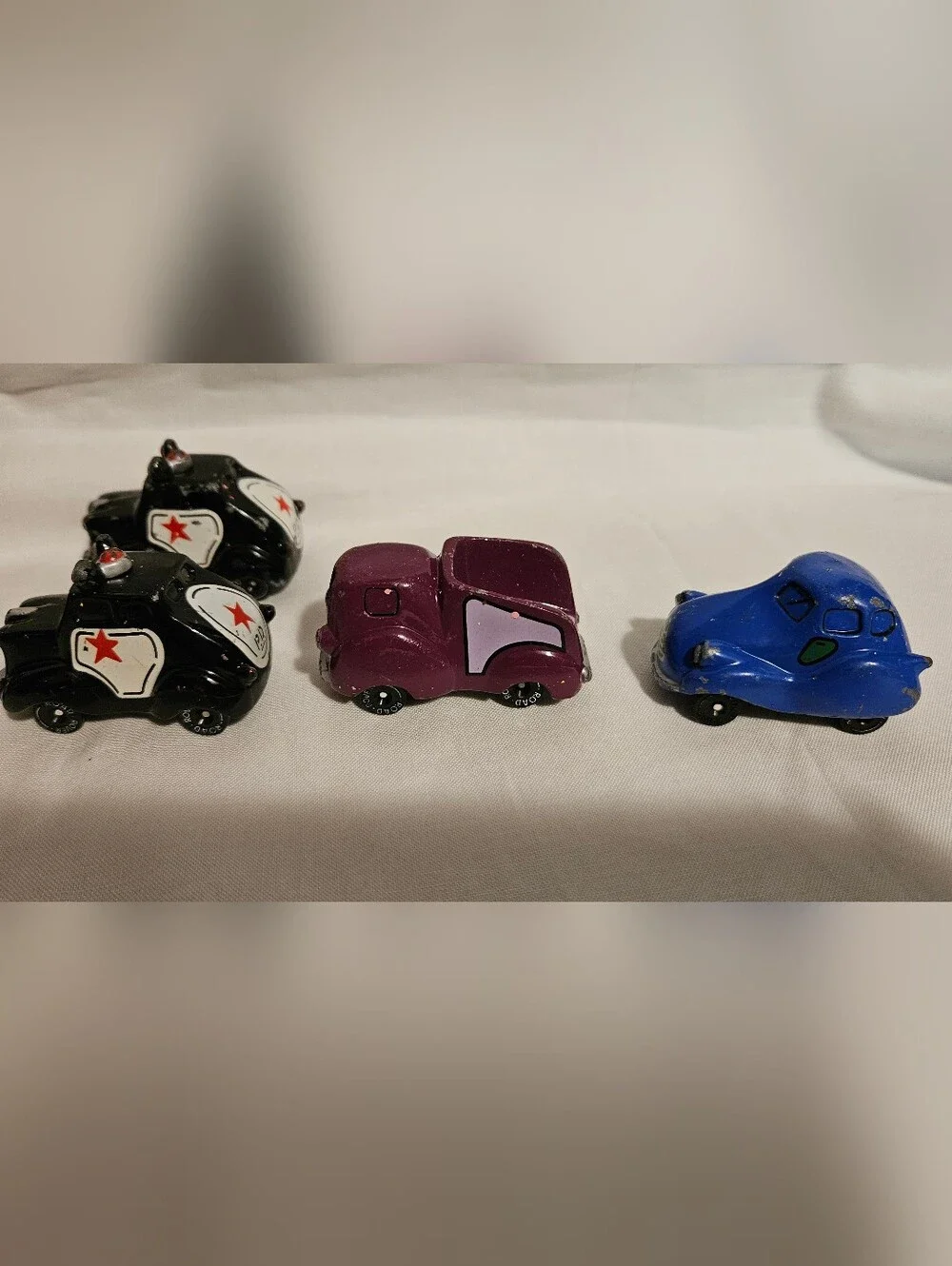 Vintage 1983 Hallmark Road Rovers Diecast Metal Toy Cars Lot Of 7 full set